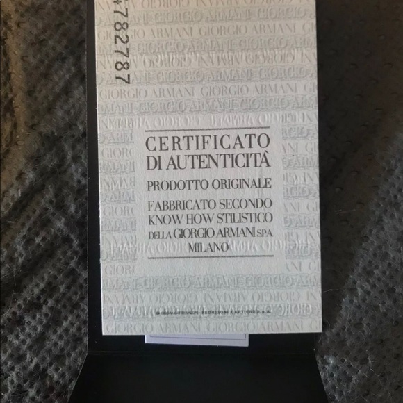 EMPORIO ARMANI EAGLE Red S/S Crew Neck T Shirt L - Picture 6 of 9